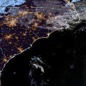 météo tropicale : Image satellite .