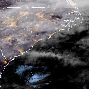 météo tropicale : Image satellite .