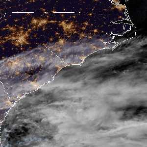 météo tropicale : Image satellite .