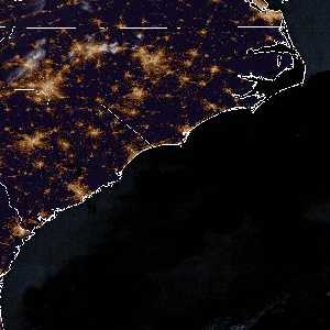 météo tropicale : Image satellite .