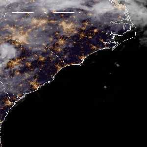 météo tropicale : Image satellite .