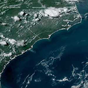 météo tropicale : Image satellite .