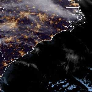 météo tropicale : Image satellite .