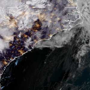 météo tropicale : Image satellite .