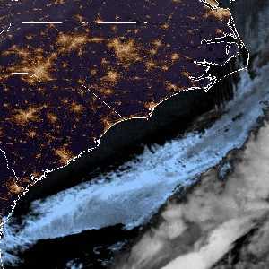 météo tropicale : Image satellite .