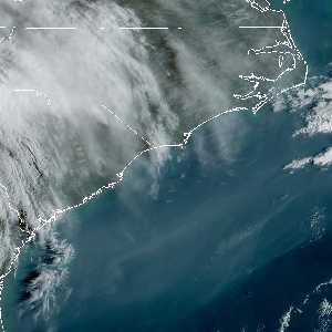 météo tropicale : Image satellite .