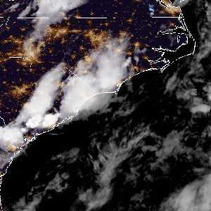 météo tropicale : Image satellite .