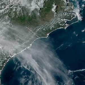 météo tropicale : Image satellite .