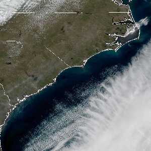 météo tropicale : Image satellite .