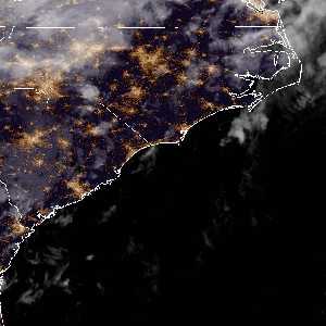 météo tropicale : Image satellite .