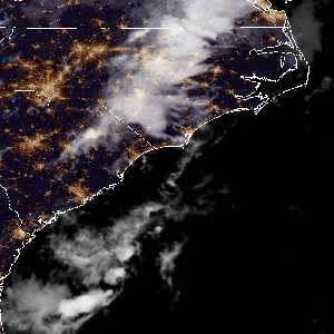 météo tropicale : Image satellite .