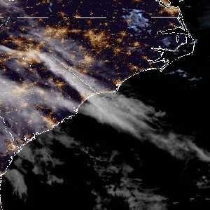 météo tropicale : Image satellite .