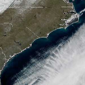 météo tropicale : Image satellite .