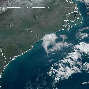 météo tropicale : Image satellite .