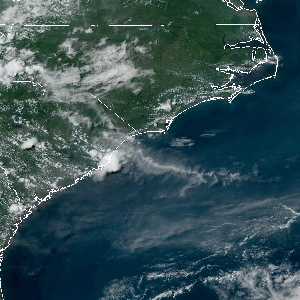 météo tropicale : Image satellite .
