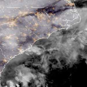 météo tropicale : Image satellite .