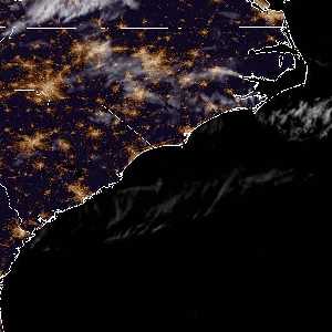 météo tropicale : Image satellite .