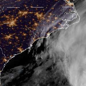 météo tropicale : Image satellite .