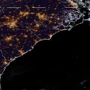 météo tropicale : Image satellite .