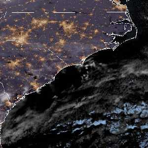 météo tropicale : Image satellite .