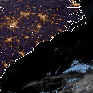 météo tropicale : Image satellite .