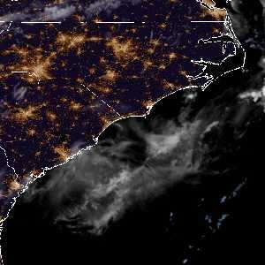 météo tropicale : Image satellite .
