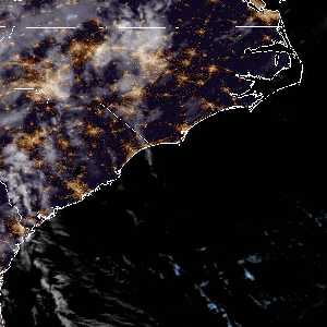 météo tropicale : Image satellite .