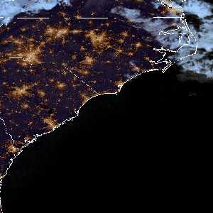 météo tropicale : Image satellite .