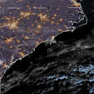 météo tropicale : Image satellite .