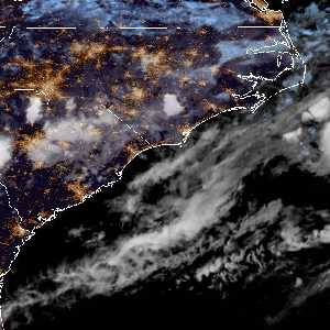 météo tropicale : Image satellite .