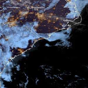 météo tropicale : Image satellite .