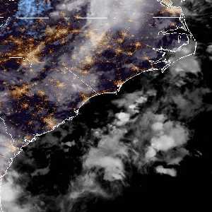 météo tropicale : Image satellite .