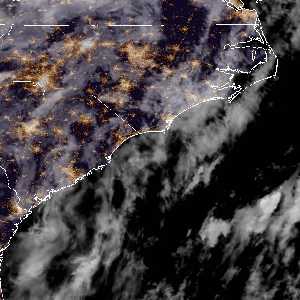 météo tropicale : Image satellite .