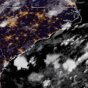 météo tropicale : Image satellite .