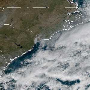météo tropicale : Image satellite .