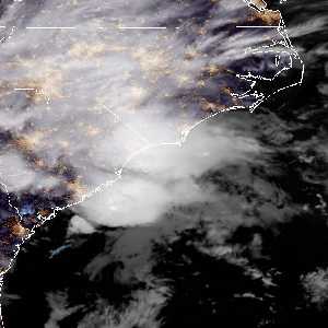 météo tropicale : Image satellite .