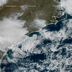 météo tropicale : Image satellite .