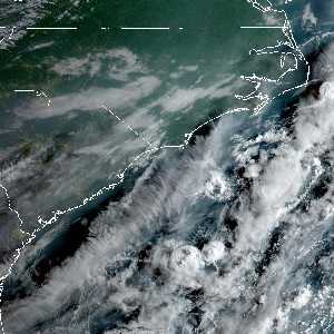 météo tropicale : Image satellite .