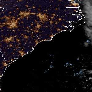 météo tropicale : Image satellite .