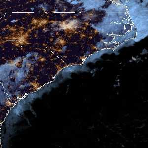 météo tropicale : Image satellite .