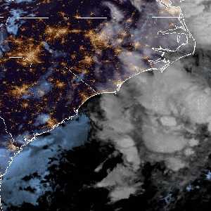 météo tropicale : Image satellite .