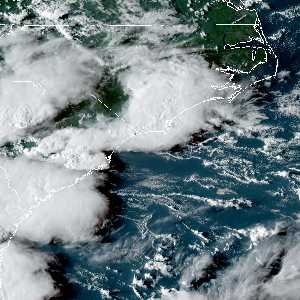météo tropicale : Image satellite .