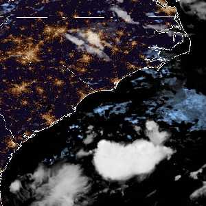 météo tropicale : Image satellite .