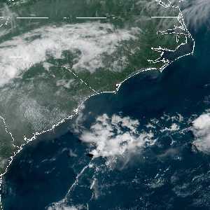 météo tropicale : Image satellite .
