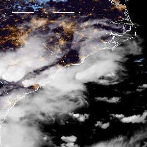 météo tropicale : Image satellite .