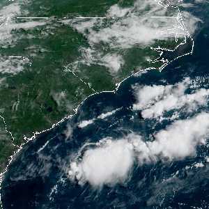 météo tropicale : Image satellite .