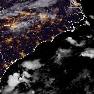 météo tropicale : Image satellite .