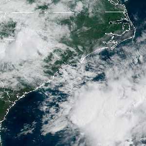météo tropicale : Image satellite .