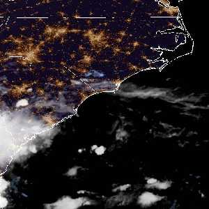 météo tropicale : Image satellite .
