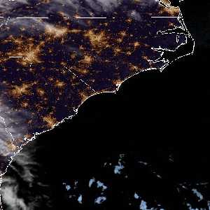 météo tropicale : Image satellite .